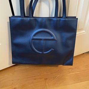 Telfar cobalt blue medium shopping bag from BSP III. Bought from Telfar in Oct.